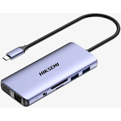 Hikvision - DS11 - USB-C 3.0 - Γκρι - Σταθμός σύνδεσης Hikvision - DS11 - USB-C 3.0 - Γκρι - Σταθμός σύνδεσης