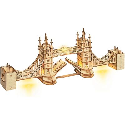 ROBOTIME TG412 3D Holzpuzzle mit LED - Puzzle-Typ ROBOTIME TG412 3D Holzpuzzle mit LED - Puzzle-Typ