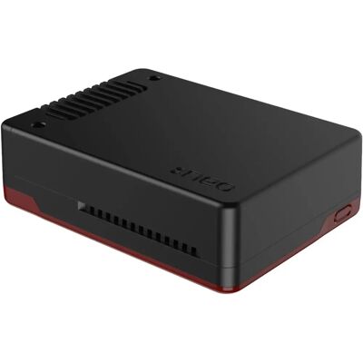 Argon40 Argon Neo 5 Gehäuse für Raspberry Pi 5 - Schwarz und Rot Argon40 Argon Neo 5 Gehäuse für Raspberry Pi 5 - Schwarz und Rot