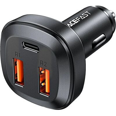 Acefast Autolader - 66W, 2X USB, USB Typ C - KFZ-Ladegerät Acefast Autolader - 66W, 2X USB, USB Typ C - KFZ-Ladegerät