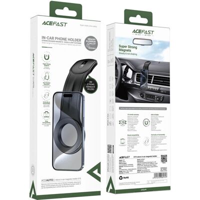 Acefast D19 Magnetische Autohalterung - Schwarz Acefast D19 Magnetische Autohalterung - Schwarz