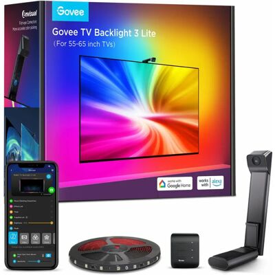 Govee H6099 Smart væglampe - TV baggrundsbelysning 75-85 tommer Govee H6099 Smart væglampe - TV baggrundsbelysning 75-85 tommer