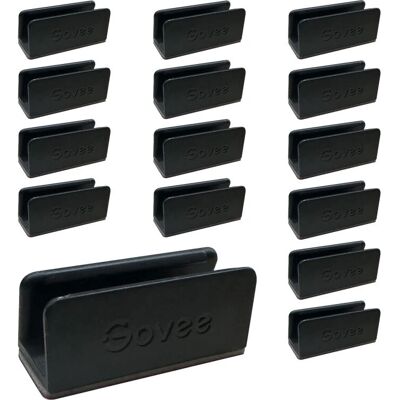 Govee H10D1001 Neon Rope Light 2 Halterung - 20 St - Schwarz Govee H10D1001 Neon Rope Light 2 Halterung - 20 St - Schwarz