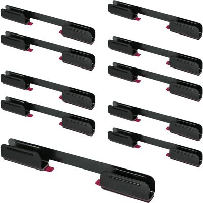 Govee H10D2001 Neon Rope Light 2 Clips - 5 Stück - Schwarz - Neon Rope Light Clips Govee H10D2001 Neon Rope Light 2 Clips - 5 Stück - Schwarz - Neon Rope Light Clips
