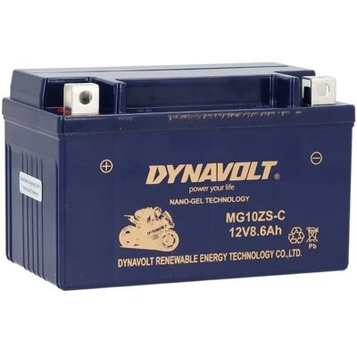 DYNAVOLT MG10ZS-C Motorrad Batterie - Gel 12V 8.6Ah 160A DYNAVOLT MG10ZS-C Motorrad Batterie - Gel 12V 8.6Ah 160A