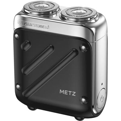 METZ Elektrischer kleiner IPX7 Schwarz Reise Rasierer - Elektrisch METZ Elektrischer kleiner IPX7 Schwarz Reise Rasierer - Elektrisch