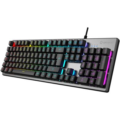 Clavier UNYKAch UK505450 - Gris USB QWERTY portugais Clavier UNYKAch UK505450 - Gris USB QWERTY portugais