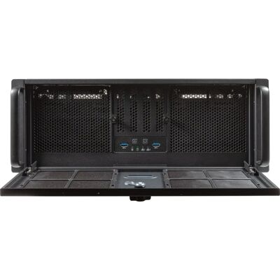 UNYKAch UK4339H Rack Server-Case - 4U, Svart, Silver UNYKAch UK4339H Rack Server-Case - 4U, Svart, Silver