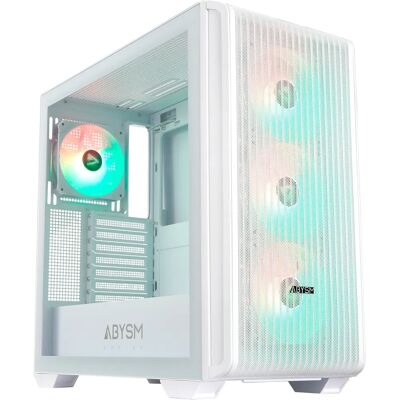 ABYSM AB123013 - Caja Torre PC de Torre Completa con Vidrio Templado ABYSM AB123013 - Caja Torre PC de Torre Completa con Vidrio Templado