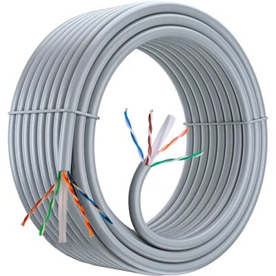 Aiten Data AI80.06.100.1 Cable de Red - 305m, Cat6 U/UTP - Gris Aiten Data AI80.06.100.1 Cable de Red - 305m, Cat6 U/UTP - Gris