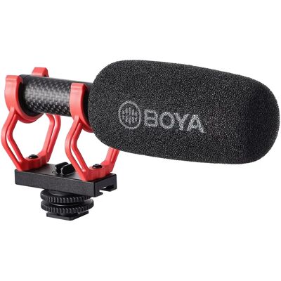 Boya BY-MM1 Microfono shotgun supercardioide - Microfono Boya BY-MM1 Microfono shotgun supercardioide - Microfono