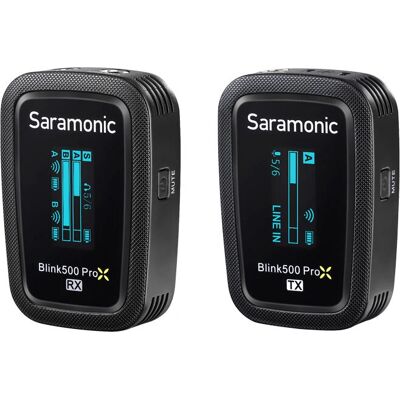 Saramonic Blink500 Pro B1 - Système Microphone Sans Fil - Publicité Saramonic Blink500 Pro B1 - Système Microphone Sans Fil - Publicité