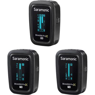 Saramonic B2 Vezetéknélküli Mikrofon Rendszer - Omnidirekcionális, 100m, OLED Saramonic B2 Vezetéknélküli Mikrofon Rendszer - Omnidirekcionális, 100m, OLED