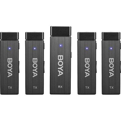 Sistema microfono wireless compatto Boya BY-W4 - 4 canali Sistema microfono wireless compatto Boya BY-W4 - 4 canali