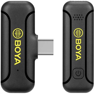 Système de microphone sans fil Boya BY-WM3T2-U1 - Noir - Son haute qualité Système de microphone sans fil Boya BY-WM3T2-U1 - Noir - Son haute qualité