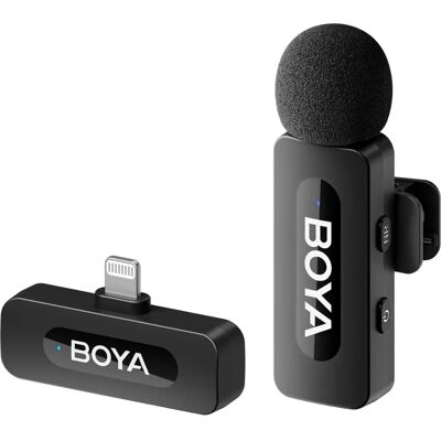 Microfono wireless Boya x1 BY-V1 Mini Lightning - Microfono Microfono wireless Boya x1 BY-V1 Mini Lightning - Microfono