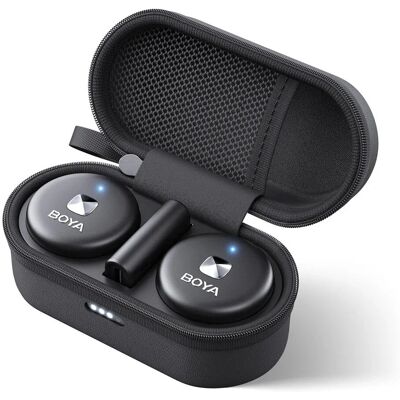 Système de Microphone Sans Fil BOYA Omic-D - Compact, Suppression du Bruit Système de Microphone Sans Fil BOYA Omic-D - Compact, Suppression du Bruit