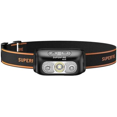 Superfire HL05-E Stirnlampe - 120lm, USB, Wasserfest Superfire HL05-E Stirnlampe - 120lm, USB, Wasserfest