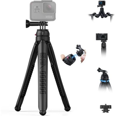 Ulanzi Go-Quick-II Octopus rugalmas tripod GoPro-hoz - Kameratartó Ulanzi Go-Quick-II Octopus rugalmas tripod GoPro-hoz - Kameratartó