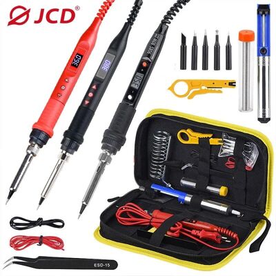 JCD - 80W LCD - Temperatura regolabile - Kit di saldatura JCD - 80W LCD - Temperatura regolabile - Kit di saldatura