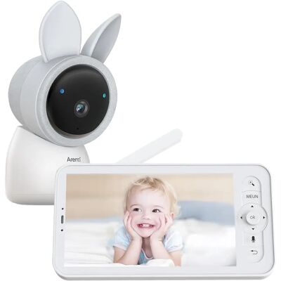 Arenti AINanny Babyphone - 2K, 3MP, WLAN, 5 Zoll Bildschirm Arenti AINanny Babyphone - 2K, 3MP, WLAN, 5 Zoll Bildschirm