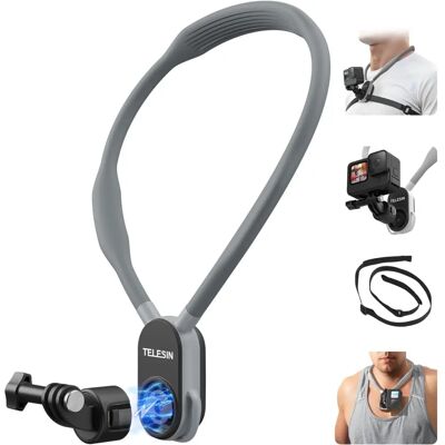 Telo sportivo magnetico TEMU Telesin - Adatto per Gopro11/10/9, DJI /4 Ciclismo Telo sportivo magnetico TEMU Telesin - Adatto per Gopro11/10/9, DJI /4 Ciclismo