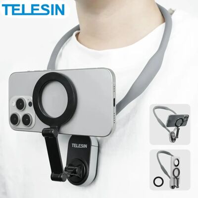 TELESIN – Magnetischer Silikonnackenstütze – iPhone 11-15 TELESIN – Magnetischer Silikonnackenstütze – iPhone 11-15