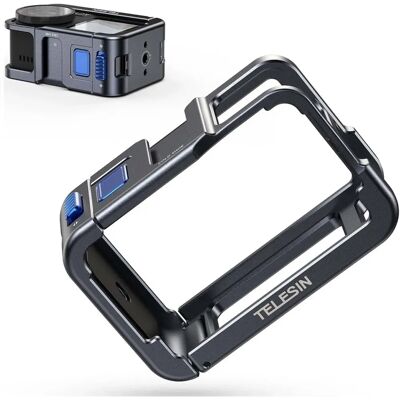 Cornice protettiva TELESIN per DJI OSMO Action 3/4/5Pro in lega di alluminio doppia Cornice protettiva TELESIN per DJI OSMO Action 3/4/5Pro in lega di alluminio doppia