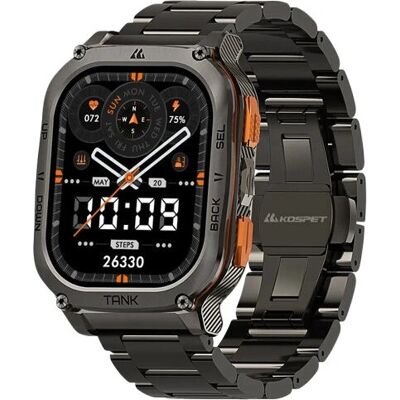 KOSPET Tank M3 Ultra - AMOLED, 43 mm GPS - Montre connectée KOSPET Tank M3 Ultra - AMOLED, 43 mm GPS - Montre connectée