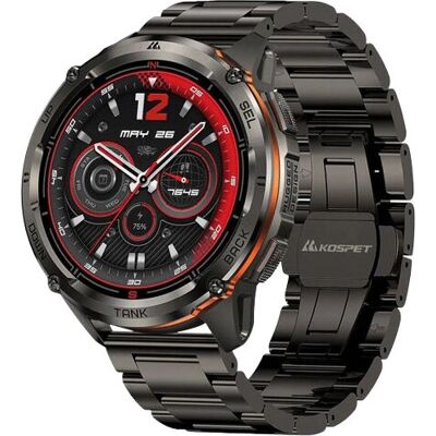 Kospet T3 Ultra 2 Nero Display AMOLED 1,43" Orologio intelligente - Resistente all'acqua Kospet T3 Ultra 2 Nero Display AMOLED 1,43" Orologio intelligente - Resistente all'acqua