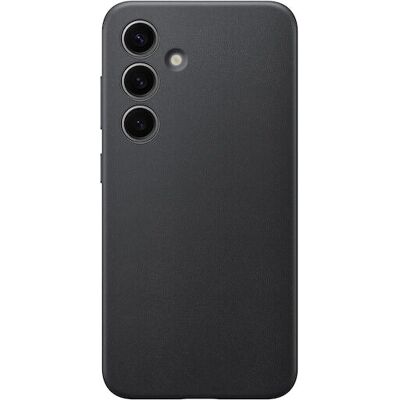 Samsung Galaxy S24 Vegansk Läderfodral - Svart Samsung Galaxy S24 Vegansk Läderfodral - Svart
