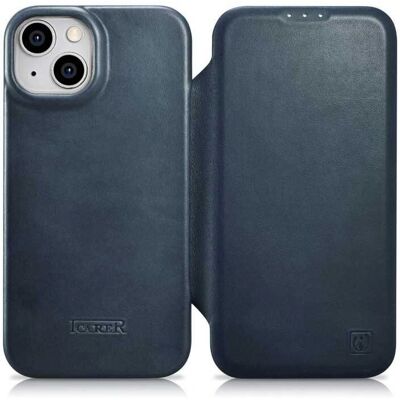 Apple iPhone 14 Plus Blaue Leder MagSafe Hülle Apple iPhone 14 Plus Blaue Leder MagSafe Hülle