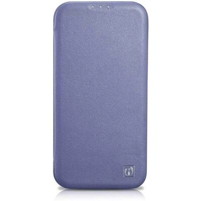 Housse en Cuir iPhone 14 Pro Max iCarer - Violet - Publicité Housse en Cuir iPhone 14 Pro Max iCarer - Violet - Publicité
