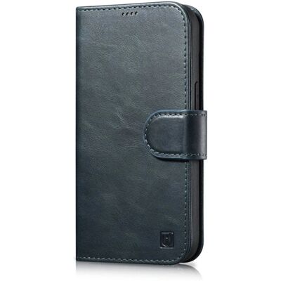 iCarer Blaues Leder Wallet Case für iPhone 14 Pro - Flip & Geldbörse iCarer Blaues Leder Wallet Case für iPhone 14 Pro - Flip & Geldbörse