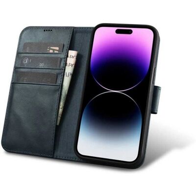 iCarer Echtleder Geldbörse Hülle 2-in-1 für iPhone 14 Pro Max - RFID-Schutz iCarer Echtleder Geldbörse Hülle 2-in-1 für iPhone 14 Pro Max - RFID-Schutz