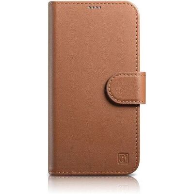 iCarer iPhone 14 Pro Leder Flip Case - RFID-Schutz - Smartphone Hülle iCarer iPhone 14 Pro Leder Flip Case - RFID-Schutz - Smartphone Hülle
