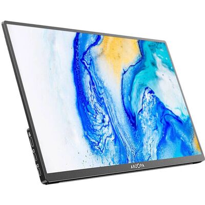 Moniteur Portable Arzopa A1 - Écran IPS Full HD 15,6 pouces - Léger et Compatible - Publicité Moniteur Portable Arzopa A1 - Écran IPS Full HD 15,6 pouces - Léger et Compatible - Publicité