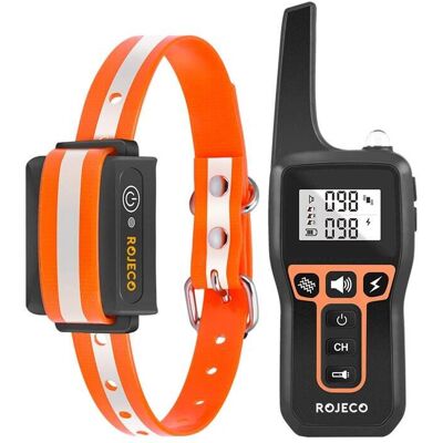 ROJECO - PD529 - Narancssárga - 1000m - Kutya kiképző nyakörv ROJECO - PD529 - Narancssárga - 1000m - Kutya kiképző nyakörv