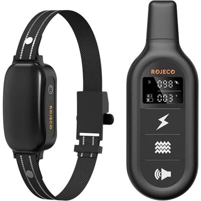 Rojeco PD521 Kiképző Nyakörv - 1000m, Állítható, Vízálló Rojeco PD521 Kiképző Nyakörv - 1000m, Állítható, Vízálló