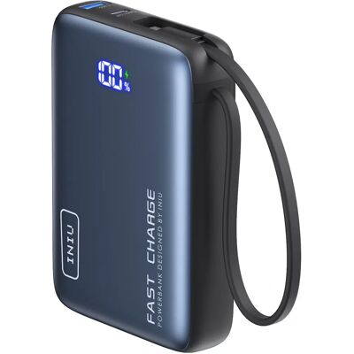 Iniu Trousse Powerbank 20000mAh 65W avec 2 ports USB-A/USB-C - Batterie externe - Publicité Iniu Trousse Powerbank 20000mAh 65W avec 2 ports USB-A/USB-C - Batterie externe - Publicité