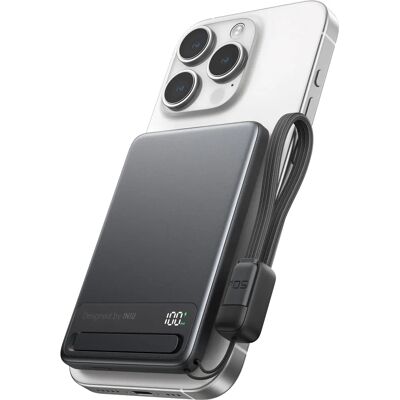 Iniu Powerbank magnétique 5000mAh pour iPhone MagPro USB-C Ultra Rapide - Batterie portable Iniu Powerbank magnétique 5000mAh pour iPhone MagPro USB-C Ultra Rapide - Batterie portable