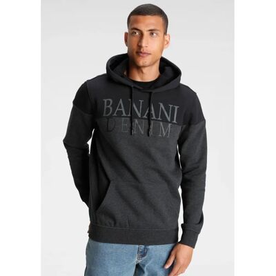 BRUNO BANANI XXXL Kapuzenpullover - Bedrucktes & Meliertes Sweatshirt - Herren BRUNO BANANI XXXL Kapuzenpullover - Bedrucktes & Meliertes Sweatshirt - Herren