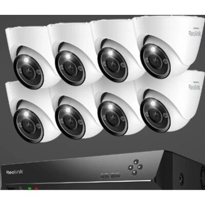 Reolink - RLK16-1200D8-A - 8CH - 12MP - Video surveillance kit Reolink - RLK16-1200D8-A - 8CH - 12MP - Video surveillance kit
