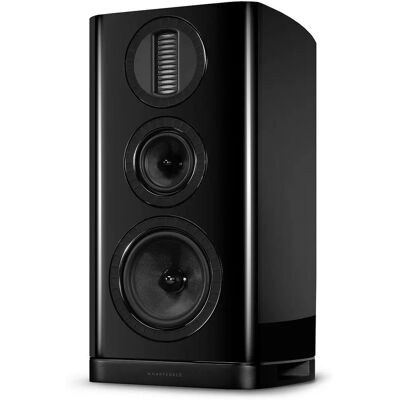Wharfedale Aura 2 - Regallautsprecher Schwarz HG Paar Neu Wharfedale Aura 2 - Regallautsprecher Schwarz HG Paar Neu
