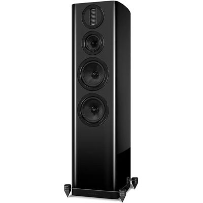 Wharfedale Aura 4 - Standlautsprecher Schwarz HG Wharfedale Aura 4 - Standlautsprecher Schwarz HG