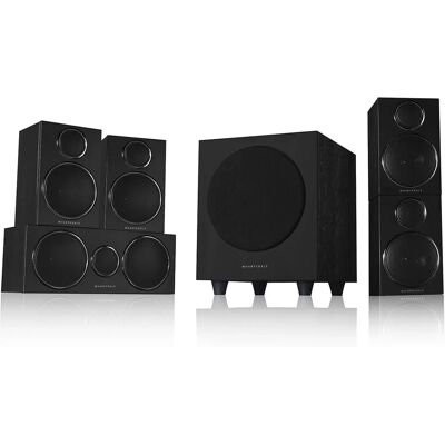 Wharfedale - DX-3 - 5.1 Canal - Negro - Sistema de cine en casa Wharfedale - DX-3 - 5.1 Canal - Negro - Sistema de cine en casa