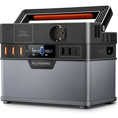ALLPOWERS Générateur solaire portable 288Wh - Énergie d'urgence pour camping - Publicité ALLPOWERS Générateur solaire portable 288Wh - Énergie d'urgence pour camping - Publicité