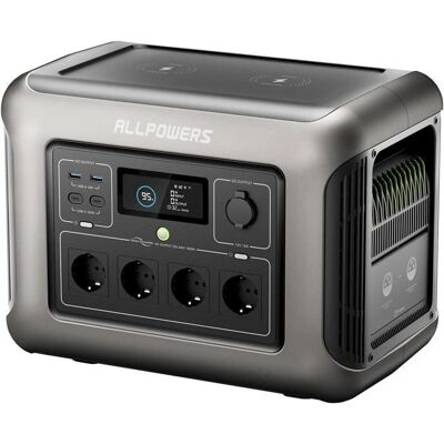 ALLPOWERS Portable Power Station R1500 - 1152Wh LiFePO4 Battery ALLPOWERS Portable Power Station R1500 - 1152Wh LiFePO4 Battery