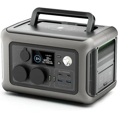 ALLPOWERS R600 Portable Power Station - 290Wh, Solar Optional, 600W Outputs ALLPOWERS R600 Portable Power Station - 290Wh, Solar Optional, 600W Outputs