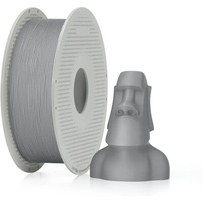 Bambu Lab PLA Matte - Askegrå - 1.75mm - 3D Filament Bambu Lab PLA Matte - Askegrå - 1.75mm - 3D Filament